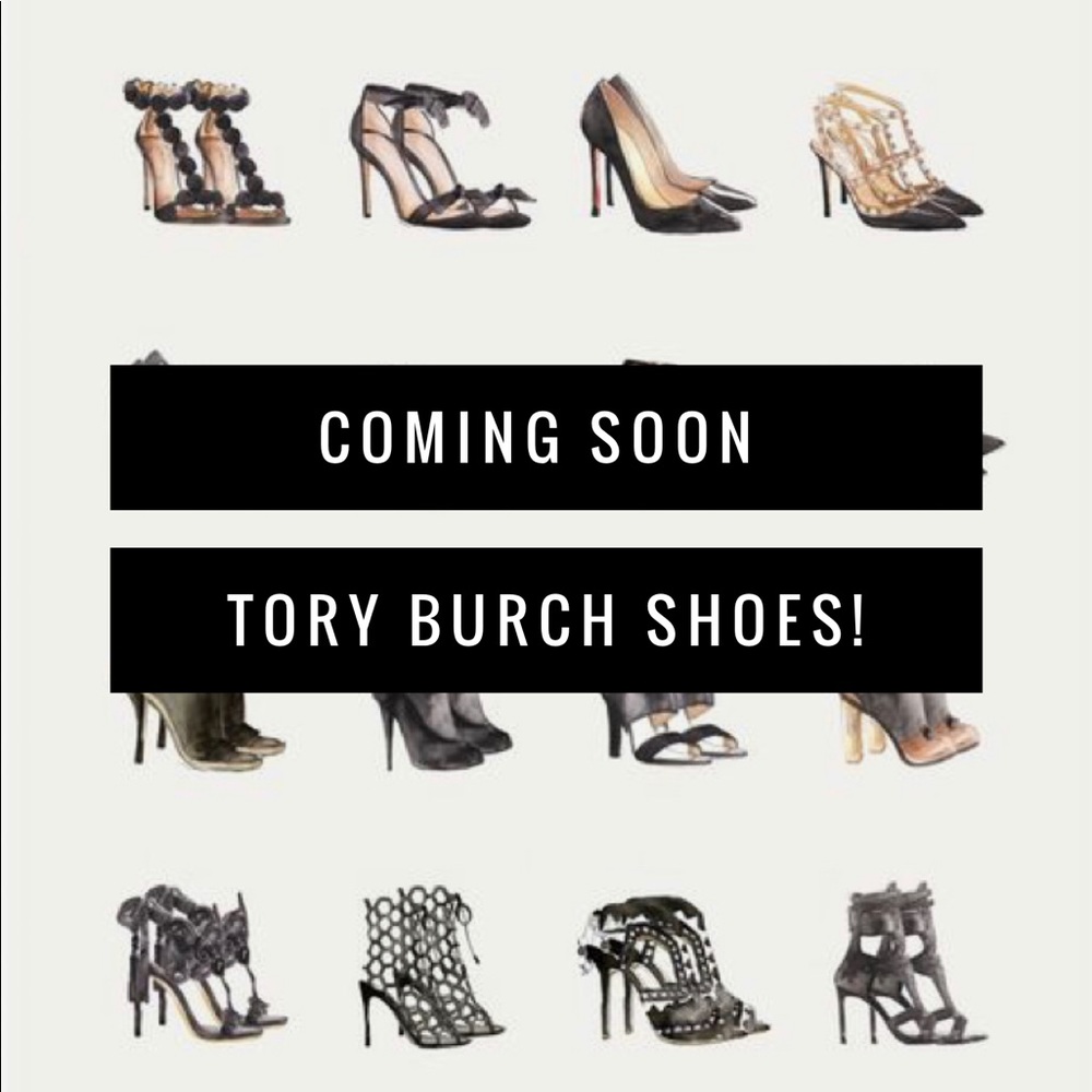Tory Burch Heels! Coming soon ❤️❤️❤️